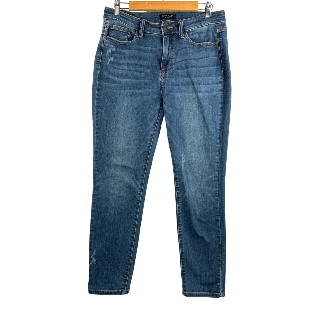 Judy Blue Size 30 Relaxed Fit Blue Jeans classic‎ mid rise stretchy boho